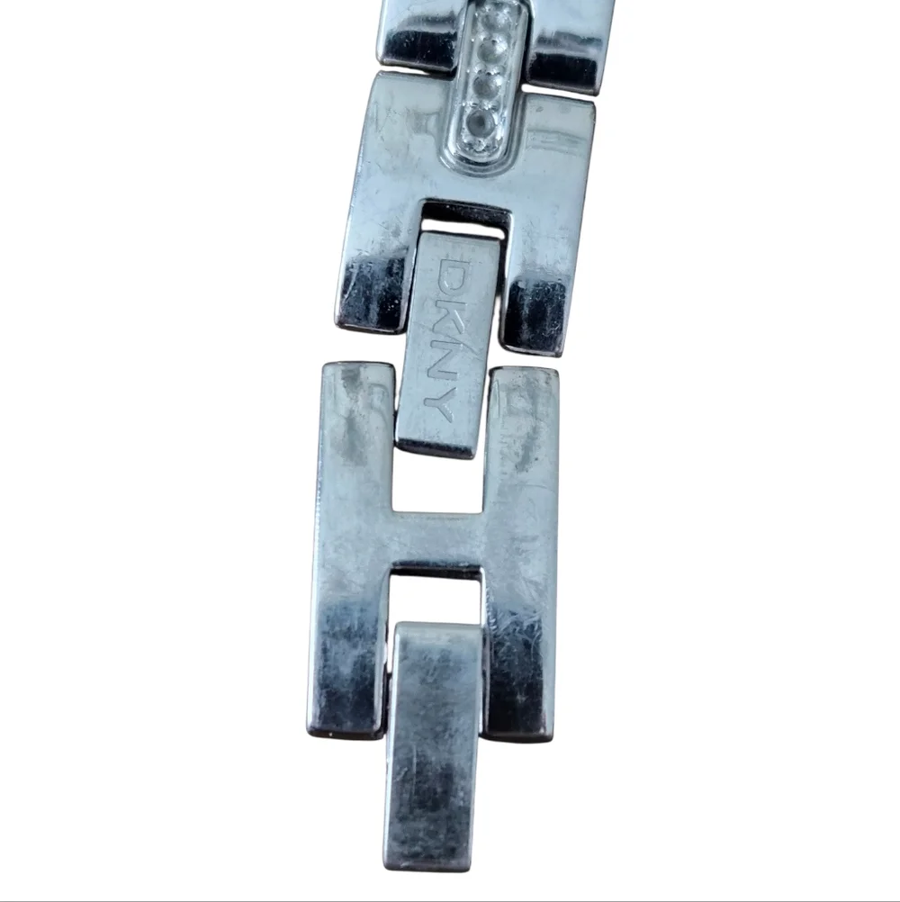 DKNY Stainless Steel Crystal Link Women’s Watch
